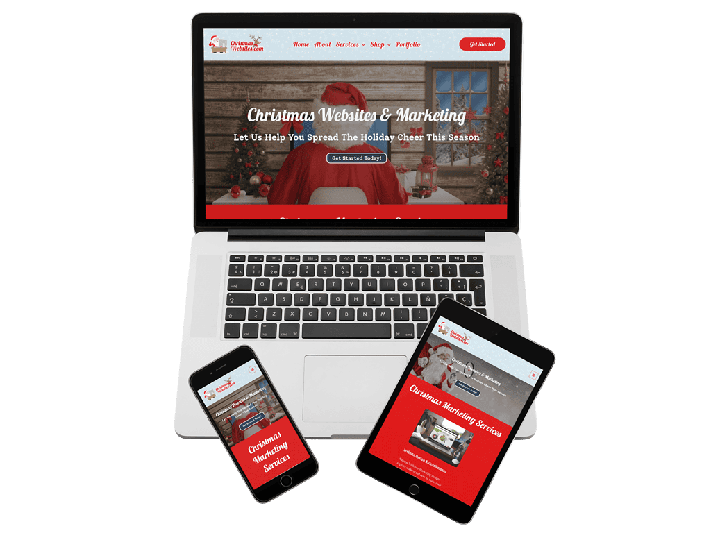 Archived Christmas marketing campaign graphic
