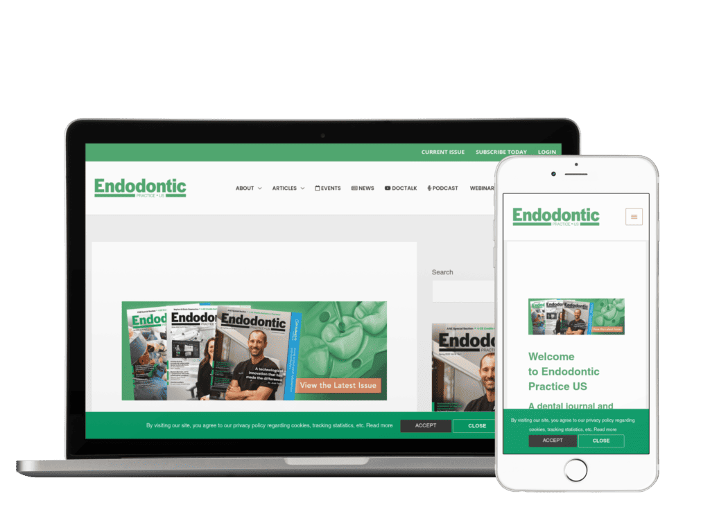 Endodontic practice web design project